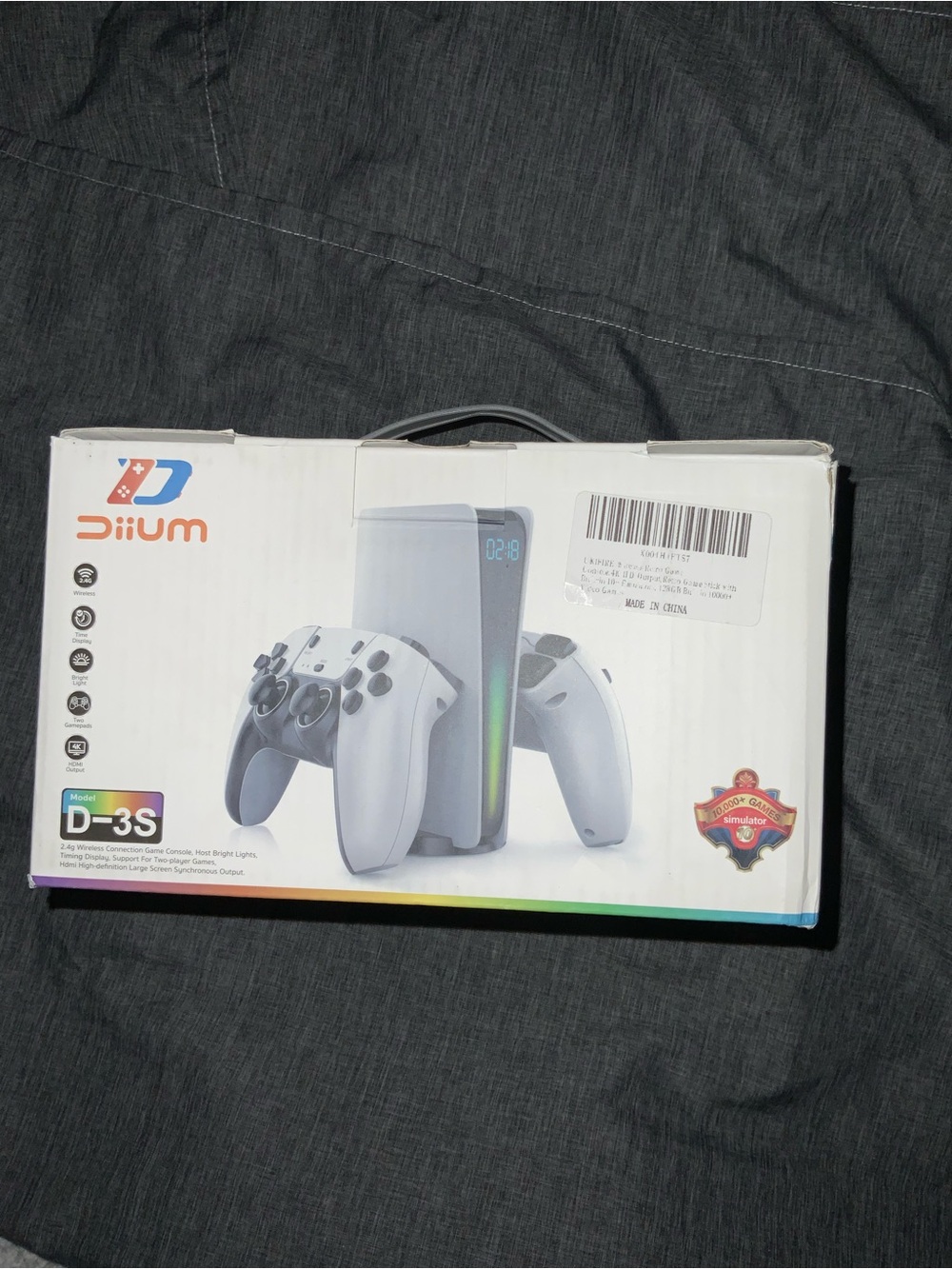 D-3S Budget friendly retro game console— White